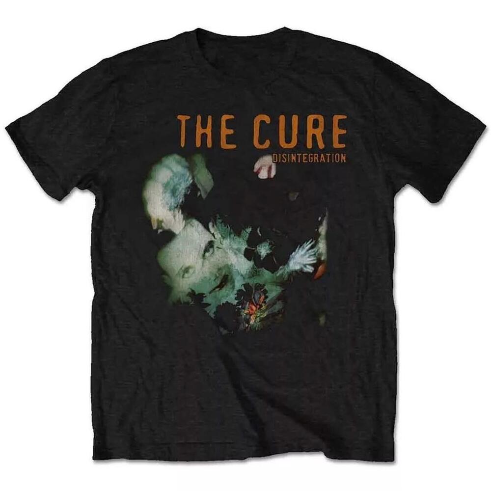 Black Gildan The Cure Disintegration T Shirt